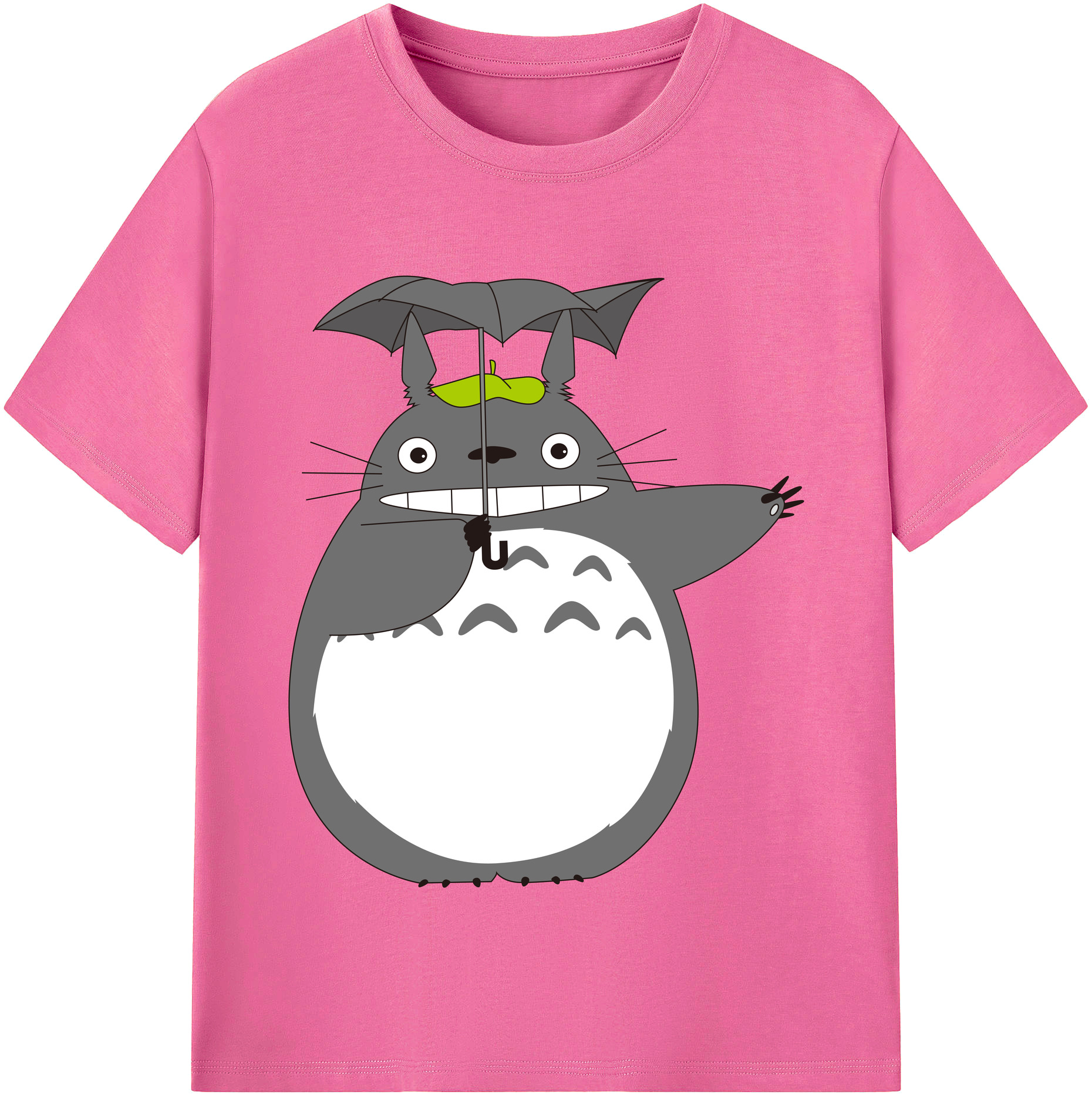 （画像用） となりのトトロ 草壁メイ 草壁サツキ My Neighbor Totoro Satsuki Kusakabe Mei Kusakabe レディースカジュアルプリントTシャツ（綿100％）